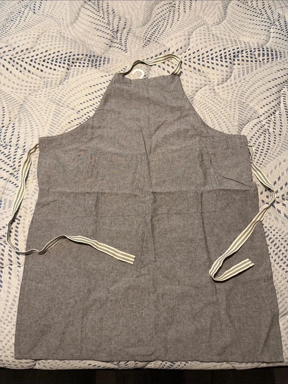 Nicole Miller Gray Apron
